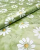 PVC Tischdecke Gänseblümchen grün weiß Wachstuch - Breite & Produktbild-Vorschau 1