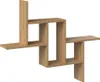 VBChome Wandregal mit 6 Böden 90 x 15 x 73 cm Eiche Artisan Produktbild-Vorschau 3