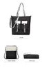 4-teiliger Rucksack wasserdichter Rucksack Schultasche Produktbild-Vorschau 5