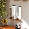 HOMCOM Nástěnné zrcadlo 55 x 55,5 cm Celotělové zrcadlo s Náhled obrázku produktu 9