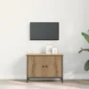 Szafka pod telewizor vidaXL, dąb Artisan, 60 x 35 x 45 cm, Podgląd zdjęcia produktu 4