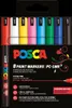 Faber Castell Marker UNI POSCA PC-1MR 0,7 mm 8er Basic Produktbild-Vorschau 1
