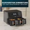 Princess Heißluftfritteuse Doppelkorb 2 Fß¤cher 11 L BPA Produktbild-Vorschau 5