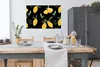MuchoWow® Poster Zitrone - Muster - Abstrakt - Schwarz Produktbild-Vorschau 3
