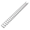 Drahtbinderücken, 2:1, schwarz, 6,4 mm, 100 Stück, für ca. Produktbild-Vorschau 2