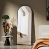 Miroir à poser de 165 × 60 cm avec cadre noir, grand miroir Voir les images du produit 14