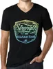 Herren Grafik T-Shirt V-Ausschnitt Kräftigung und Produktbild-Vorschau 1