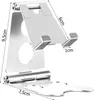 Porta telefono porta tablet supporto in metallo antiscivolo Anteprima dell’immagine prodotto 12