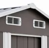Aga Casetta da giardino 303x236x190 cm Grigio-marrone Anteprima dell’immagine prodotto 5
