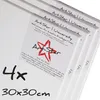 4 ART-STAR UNIVERSITY KEILRAMS 30x30cm | tele bianche per Anteprima dell’immagine prodotto 1