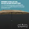 KINGSLEEVE Sonnenschirm 460x270 cm Produktbild-Vorschau 7