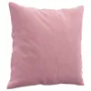 vidaXL 3-osobowa sofa z dekoracyjnymi poduszkami różowa 180 Podgląd zdjęcia produktu 5
