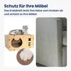 Heikoeco® Katzenhaus-Kratzbrett Hochwertige Wellpappe mit Produktbild-Vorschau 4