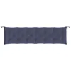 vidaXL Gartenbank-Auflage Marineblau 200x50x7 cm Produktbild-Vorschau 1