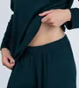 Moonline Frottee-Schlafanzug für Damen mit Motivdruck ; Produktbild-Vorschau 4