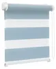 Doppelrollo Fenster ohne Bohren Zevra 70x160cm hellblau Produktbild-Vorschau 2