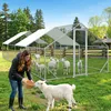 Kurnik Izrielar 3x8x2 m z dachem, ocynkowana metalowa Podgląd zdjęcia produktu 11