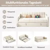Flieks Tagesbett Schlafsofa 90x200cm mit Ausziehbett, Produktbild-Vorschau 7