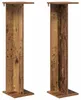 vidaXL Pflanzenständer 2 Stk. Altholz 25 x 25,5 x 100,5 cm Produktbild-Vorschau 1