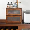 GUUSII HOME Brotkasten XL Zirbenholz Brotbox 2 Etagen Produktbild-Vorschau 7