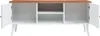 Fernsehschrank 'Reyljand' mit 2 Türen 120 x 35 x 50 cm Weiß Produktbild-Vorschau 6