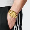 Adidas Uni Uhr RETRO WAVE ONE Edelstahl gold AOSY24024 Produktbild-Vorschau 6