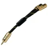 ROLINE GOLD 3,5mm Adapterkabel (1x ST, 2x BU), 0,15m Produktbild-Vorschau 3