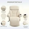 Poltrona reclinabile HOMCOM con funzione relax, poltrona TV Anteprima dell’immagine prodotto 5