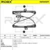 RIDEX 1561W0271 Elektrischer Fensterheber Vorne Rechts für Produktbild-Vorschau 6