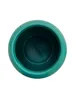 A top-down view of a green plastic bucket with a lid, isolated on a white background. Produktbild-Vorschau