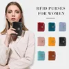 SENDEFN RFID Damen Klein Geldbörse Leder 12 Karten Münzfach Produktbild-Vorschau 6