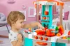 Malplay Kinderküche Spielküche mit 2 Herdplatten Produktbild-Vorschau 4