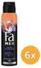 6x Deospray 150 ml Men Dark Passion Produktbild-Vorschau 6