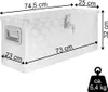 Truckbox Box Werkzeugkiste Anhängerbox Alubox Deichselbox Produktbild-Vorschau 9