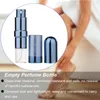 1 kus 10 ml přenosná lahvička na parfém (modrá), prázdná Náhled obrázku produktu 4