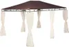 SIENA GARDEN Dachbezug mocca zu Tosca Pavillon 3x4 Meter, Produktbild-Vorschau 1