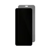 A privacy screen protector is shown on top of a smartphone. Produktbild-Vorschau