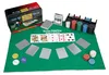 Relaxdays Pokerset, 200 Chips, Spielmatte, 2 Kartendecks, Produktbild-Vorschau 10