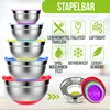 Strex Set de Bols à Mélanger 5 Pièces - Inox - Bol Voir les images du produit 4