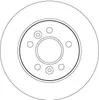 TRW Bremsscheiben (2 Stück) Hinterachse DF4546 Produktbild-Vorschau 3