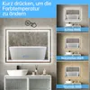 Badspiegel-mit-Beleuchtung 120x70cm - Badezimmerspiegel LED Produktbild-Vorschau 3