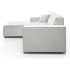 Ecksofa PEDRO L Hellbeige, 267x170 cm, Sofa L-form Breite Produktbild-Vorschau 4