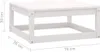 vidaXL 5-tlg. Garten-Lounge-Set mit Kissen Kiefer Produktbild-Vorschau 12