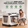 Faltbare Hundebox Transporttasche Transportbox Auto Katze Produktbild-Vorschau 2
