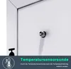 SONNI Badspiegel 120x60cm Touch-Schalter mit Uhr und Produktbild-Vorschau 6