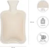 Wärmflasche Bezug Fleece Groß 2L Bettflasche Strickbezug Produktbild-Vorschau 4