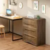 A home office setup with a desk, chair, and a chest of drawers. Náhled obrázku produktu