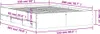 vidaXL Rám postele so zásuvkami čierny 150x200 cm materiál Náhľad obrázku produktu 7