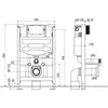 Mexen WC-Unterputzmontageset Felix XS-F Rahmen mit WC Teo, Produktbild-Vorschau 2