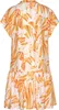s.Oliver Blusenkleid orange-creme-bedruckt Größe 38 Produktbild-Vorschau 2
